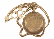 MENS WALTHAM GOLD FILLED HUNTERS CASE POCKET WATCH