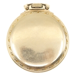 MENS HAMILTON GOLD FILLED CASE POCKET WATCH