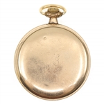 MENS ELGIN GOLD FILLED CASE POCKET WATCH