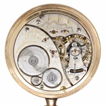 MENS ELGIN GOLD FILLED CASE POCKET WATCH