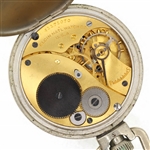 MENS ELGIN TIMER NICKEL CASE MECHANICAL STOPWATCH