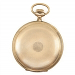 MENS N.Y. STANDARD GOLD FILLED CASE POCKET WATCH