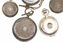 POCKET WATCHES FOR PARTS OR REPAIR