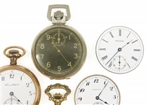 POCKET WATCHES FOR PARTS OR REPAIR