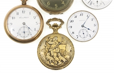 POCKET WATCHES FOR PARTS OR REPAIR