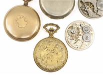 POCKET WATCHES FOR PARTS OR REPAIR