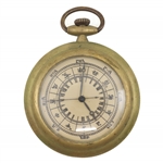 CHINESE MECHANICAL BRASS CASE POCKET WATCH