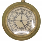 CHINESE MECHANICAL BRASS CASE POCKET WATCH