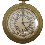 CHINESE MECHANICAL BRASS CASE POCKET WATCH