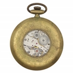 CHINESE MECHANICAL BRASS CASE POCKET WATCH