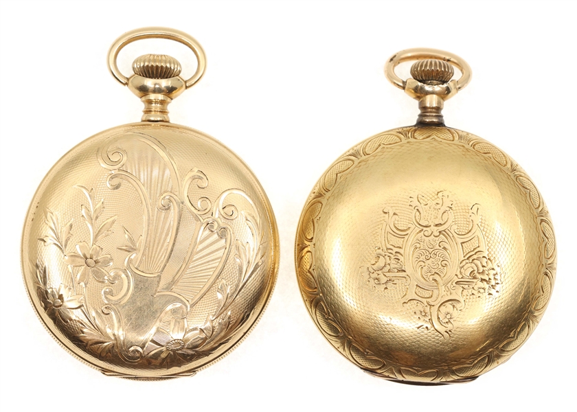 14K GOLD POCKET WATCH CASES