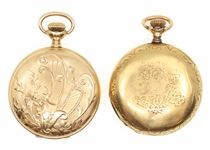 14K GOLD POCKET WATCH CASES