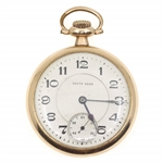 MENS SOUTH BEND GOLD FILLED CASE POCKET WATCH