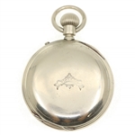 MENS PIONEER BASE METAL CASE POCKET WATCH