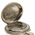 MENS PIONEER BASE METAL CASE POCKET WATCH