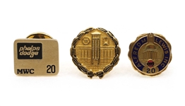 10K YELLOW GOLD EMPLOYEE SERVICE PINS 