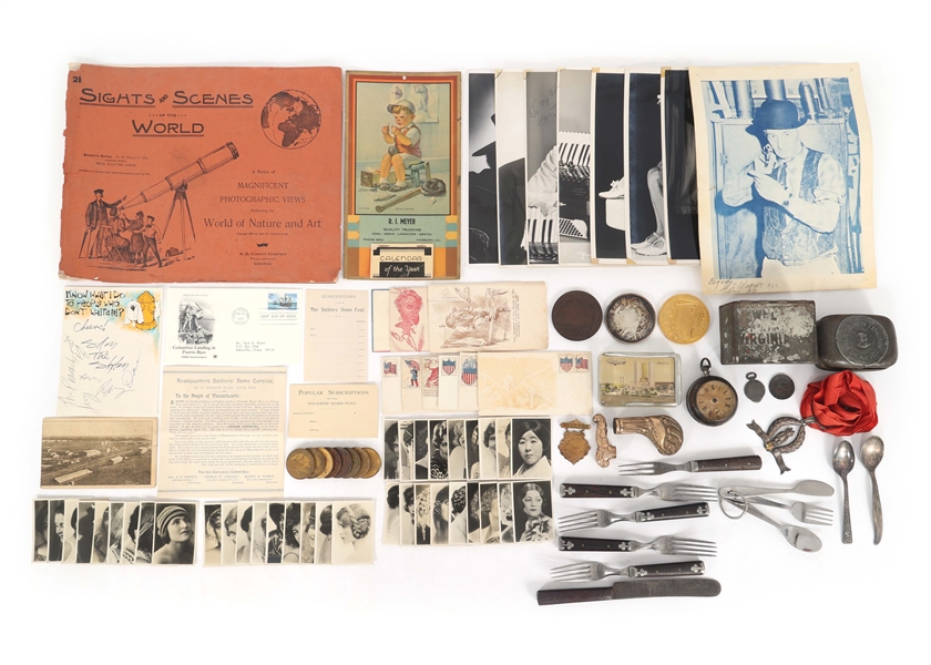 TRAVEL SOUVENIRS & EPHEMERA, WORLDS FAIR MEMORABILIA