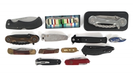 FOLDING POCKET KNIVES - GERBER, MILANO, BOKER, & MORE