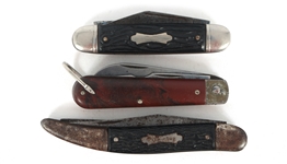 COLONIAL KNIFE CO. FOLDING POCKET KNIVES