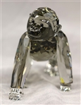 SWAROVSKI CRYSTAL ENDANGERED WILDLIFE GORILLA FIGURINES