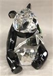 SWAROVSKI CRYSTAL ENDANGERED WILDLIFE PANDA FIGURINES