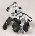 SWAROVSKI CRYSTAL ENDANGERED WILDLIFE PANDA FIGURINES