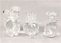 SWAROVSKI CRYSTAL MINIATURE FIGURINES