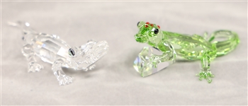 SWAROVSKI CRYSTAL REPTILE FIGURINES