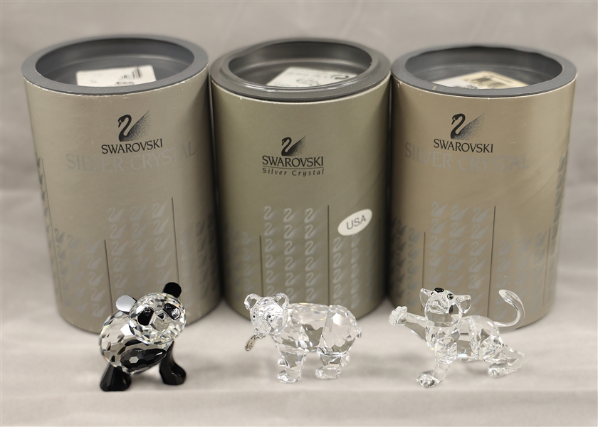 SWAROVSKI CRYSTAL RARE ENCOUNTERS FIGURINES