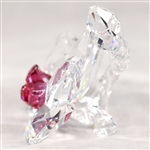 SWAROVSKI CRYSTAL ORCHID BLOSSOM FIGURINE