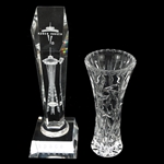 CRYSTAL & GLASS SERVEWARE, FIGURINES, & MORE