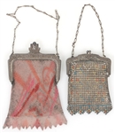 WHITING & DAVIS MESH EVENING BAGS 