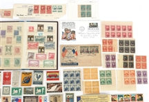 U.S. & INTERNATIONAL POSTAGE STAMPS & COVERS