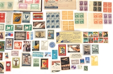 U.S. & INTERNATIONAL POSTAGE STAMPS & COVERS