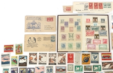 U.S. & INTERNATIONAL POSTAGE STAMPS & COVERS