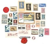 GRAF ZEPPELIN COMMEMORATIVE LOOSE STAMPS & SEALS