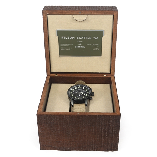 MENS FILSON CHRONO ARGONITE 5030 ELECTRICAL WRIST WATCH