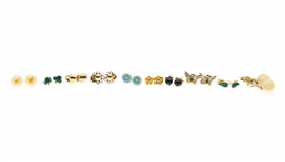14K YELLOW GOLD FASHION EARRINGS