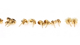 14K YELLOW GOLD FASHION EARRINGS