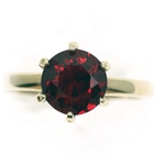 10K YELLOW GOLD LAB-CREATED RUBY FASHION RING