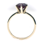 10K YELLOW GOLD LAB-CREATED RUBY FASHION RING