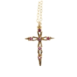 14K YELLOW & WHITE GOLD NECKLACES 
