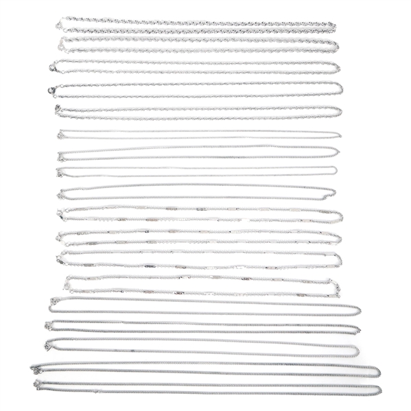 STERLING SILVER CHAIN NECKLACES