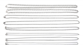 STERLING SILVER CHAIN NECKLACES