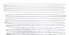 STERLING SILVER 24 CHAIN NECKLACES