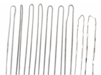 STERLING SILVER CHAIN NECKLACES