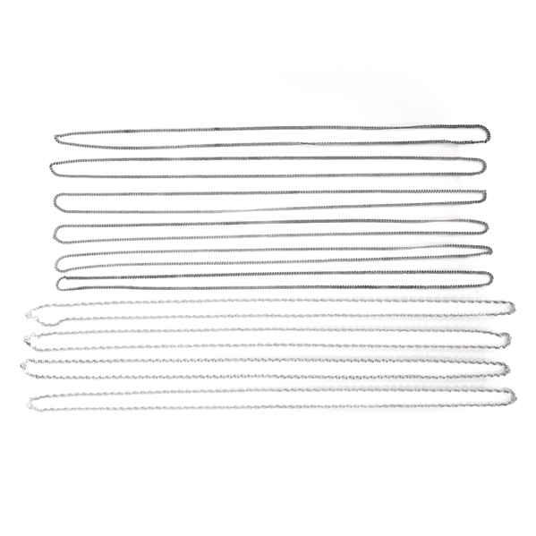 STERLING SILVER CHAIN NECKLACES