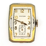 MEN'S WALTHAM GOLD-FILLED CASE MECHANICAL WRISTWATCH