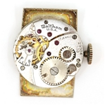 MEN'S WALTHAM GOLD-FILLED CASE MECHANICAL WRISTWATCH