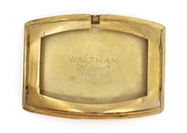 MEN'S WALTHAM GOLD-FILLED CASE MECHANICAL WRISTWATCH